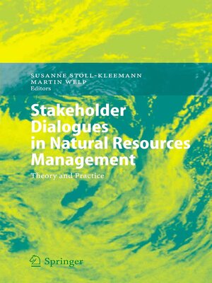 cover image of Stakeholder Dialogues in Natural Resources Management